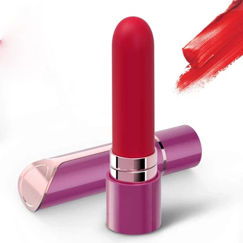 Mini Massager Klitora Stimulators Stick Lūpu krāsas Vibrators Sieviete seksa rotaļlietas