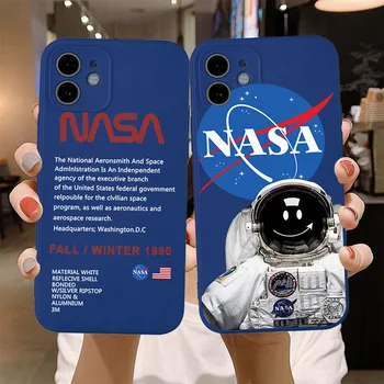 Astronauts Tālrunis Lietā par Iphone 11 12 13 11 Pro XS XR MAX 8 X SE XR Astronauts Iphone Gadījumā