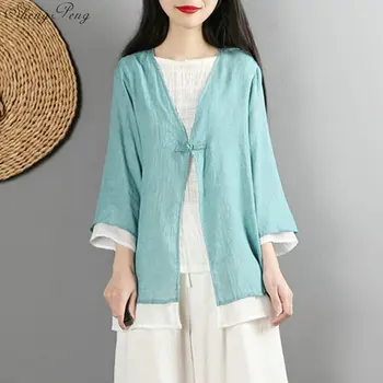Tradicionālā ķīniešu apģērbs sieviešu topi un blūzes krekls austrumu sieviešu cheongsam top Ķīnas apģērbu G161