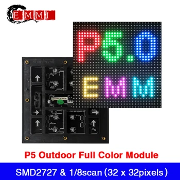 100pcs/daudz Nationstar SMD2727 160x160mm Āra 32x32 Pikseļu Full Color Display LED Modulis-P5-LED Displejs