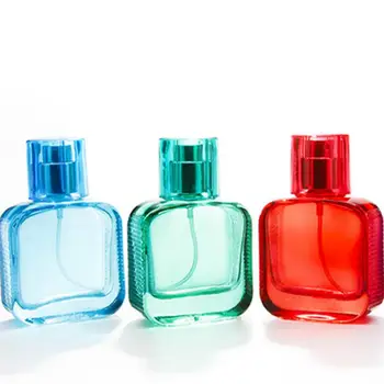 Vairumtirdzniecības 30ml tukšs ceļojumu smaržas stikla smaržas uzpildāmas pudeles tukšas jar spray smaržas konteineru