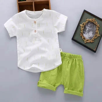 H990 Vasaras Bērnu, zēnu, meiteņu Apģērbu Komplekti, Multiplikācijas filmu topi, krekls, Bikses, 2gab Zīdaiņu apģērbs, Bērnu Apģērbu Modes Sporta Tērps