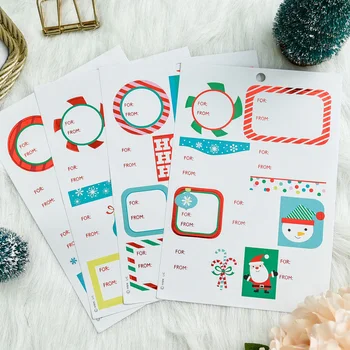 KSCRAFT Priecīgus Ziemassvētkus pašlīmējošas Plānotājs Uzlīmes Scrapbooking/ DIY Crafts/ Karte Padarot Apdare
