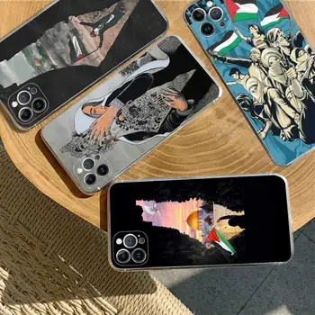 MaiYaCa Palestīnas Karogu Tālrunis Lietā Par iPhone XR-X XS Max 14 13 Pro Max 11 12 Mini 6 7 8 plus SE 