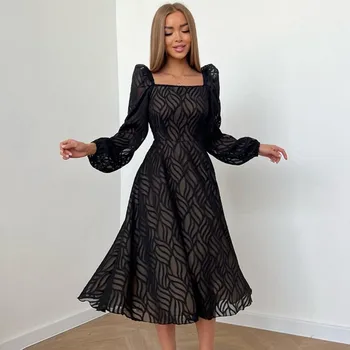 Āfrikas Kleitas Sievietēm 2023 Pavasara Vasaras Dashiki Kleita Āfrikas Apģērbu Modes Elegants Midi Kleitas Dāmas Āfrikas Apģērbi