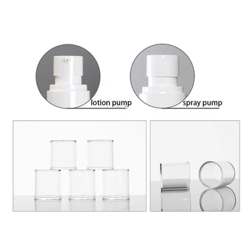 Jauns Dizains, Stikla Losjons/Smidzināšanas Pudeli,40ml Pērļu Baltā Krēma Pudeli