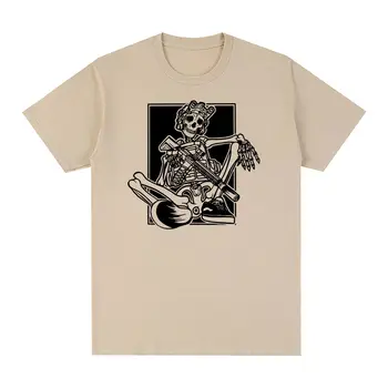 Nosūtīt Novērojumus Grupas Vintage T-krekls Galvaskausa Karavīrs Klasisks Pusaudzis, Grafiskais Kokvilnas Vīriešu T krekls New Tee Tshirt Sieviešu Topi