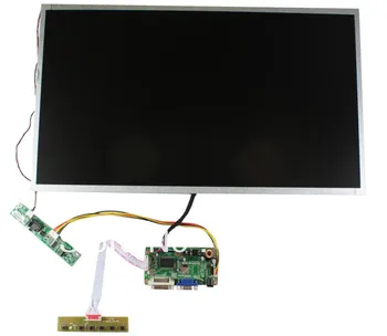 DVI+VGA LCD valde +LVDS kabelis+Pārveidotājs ar kabeli +OSD tastatūra ar vadu +M215HGE-L10