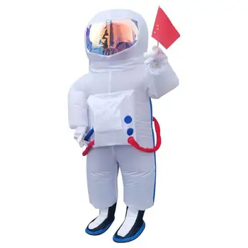 Ziemassvētku Smieklīgi Purima Izmēģinājuma Piepūšamās Uzvalks Piepūšamās Astronauts Halloween Cospaly Kostīms Puse Piegādēm Pieaugušo Bērnu Mazulis