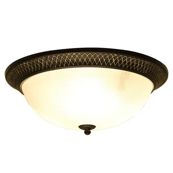 American Vintage Griestu lampas lampas Dzīvojamā Istabā, guļamistabā luminaria e27 Stikla Edison Griestu lampa Mājas Apgaismes Ķermeņi