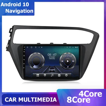 Android 11 Navigācija GPS Auto Radio Hyundai I20 2018-2019 Multivides Stereo player 6+128G carplay 2Din 8core DSP Sat Navi