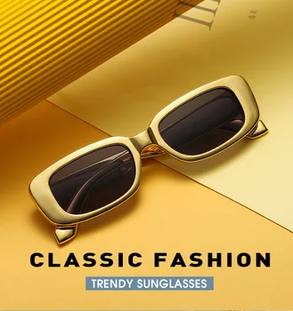 Luksusa Zīmolu Vietējā Tirānu Zeltu, Mazas Ovālas formas Saulesbrilles Vasarā Vintage Vīriešu Saules Brilles Sievietēm Dizaina Ceļojumu Brilles UV400