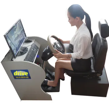 Autoskola Drive Mācību Simulator Spēles Stūre Eiropas Kravas Automašīnu Modeli Sacīkšu Auto, Spēlēt Datora Spēles Angļu Programmatūra