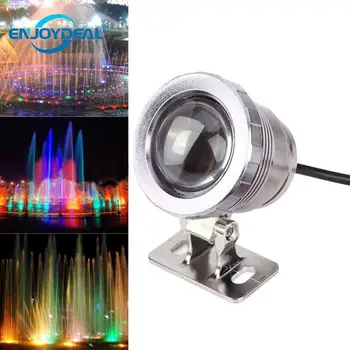 12V 85-265V 5W/10W RGB LED Gaismas IP68 Ūdensnecaurlaidīga Baseins Lukturi Ar Tālvadības pults, lai akvārijs, strūklaka dīķa