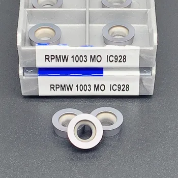 10PCS RPMW1003MO IC928 karbīda ielikt RPMW1003 MO IC928 virpošanas instrumentu, darbgaldu daļas, frēzēšanas
