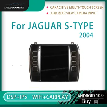 Android auto radio 2din par JAGUAR S-TYPE 2004 multimedia auto DVD atskaņotājs ar Stereo uztvērēju GPS navigator Galvas Vienības