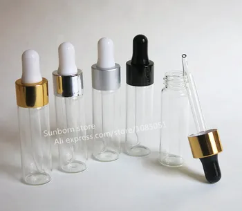 500 X 15ml stikla pudele ar pipeti pilinātāju, 15cc stikla pudele ar pilinātāju, skaidrs, stikla e-šķidruma iepakojuma, konteinera