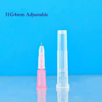CE Regulējams Mazas Adatas, Vienreizējās lietošanas Injekciju Kosmētikas Sterilā Mezo Nano Adatu Ādas 30G 31G 32G 34G