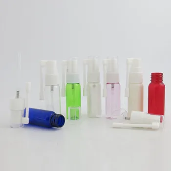 50 x 20ml Travel Uzpildāmas rotācijas plastmasas deguna sūkņa smidzinātājs pudele 10ml 30ml ir pieejams